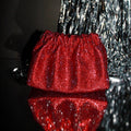 Chic Crystal Potli Red