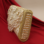 Vintage Floral Clutch With Tassel