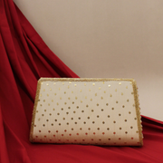 Vintage Floral Clutch With Tassel