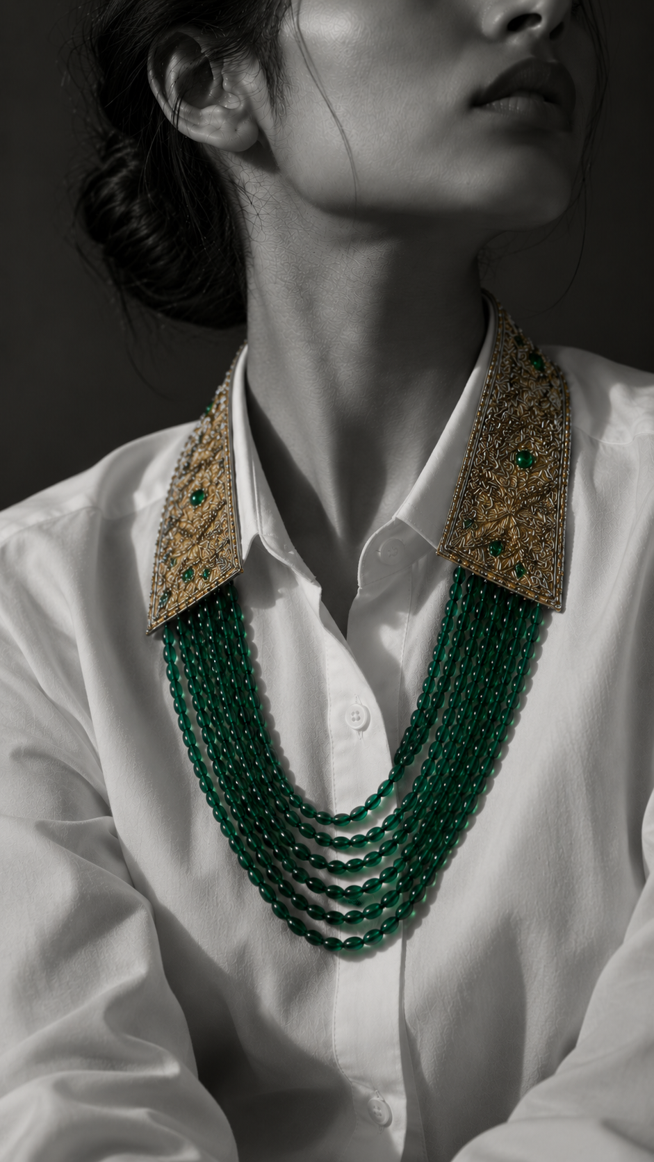 Panna Beaded Collar