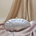 Aurora Shell Acrylic Clutch Ivory With Detachable Sling