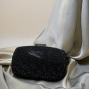 Eclat Crystal Clutch Black