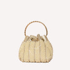 Pearl Grace Potli In Light Gold