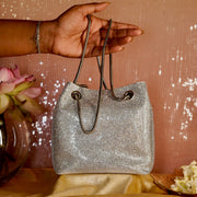 Glory Crystal Potli Silver