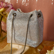 Glory Crystal Potli Silver