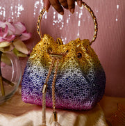 Glitz Ombre Crystal Potli