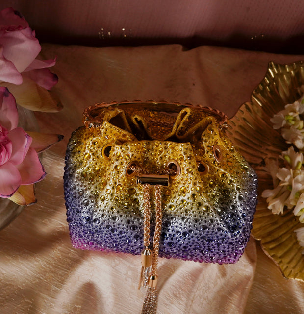 Glitz Ombre Crystal Potli