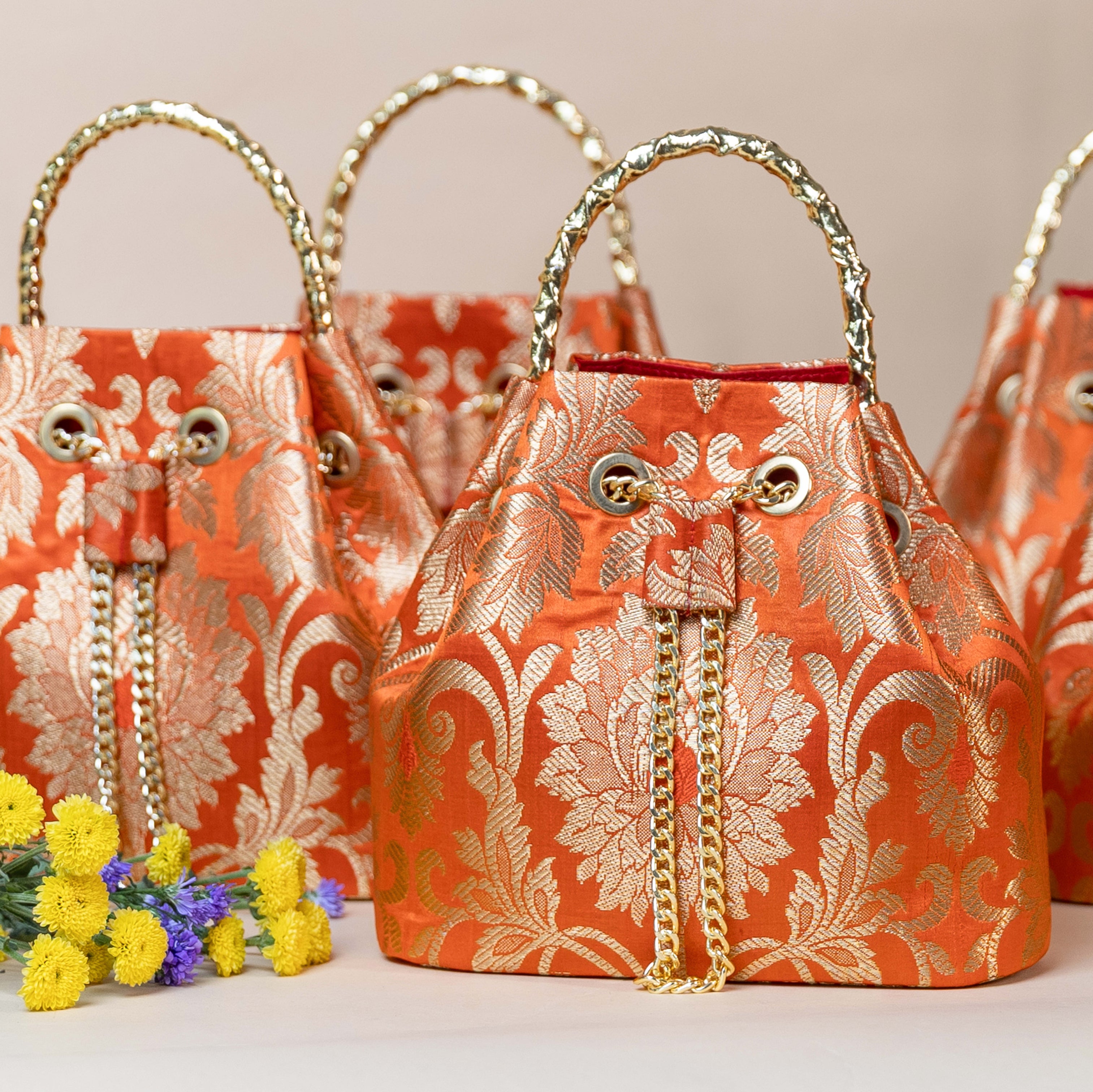 Rani Orange Wedding Favours