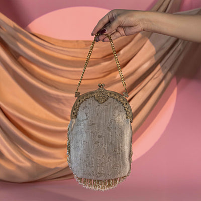 Heer Tassel Gold Potli hover image