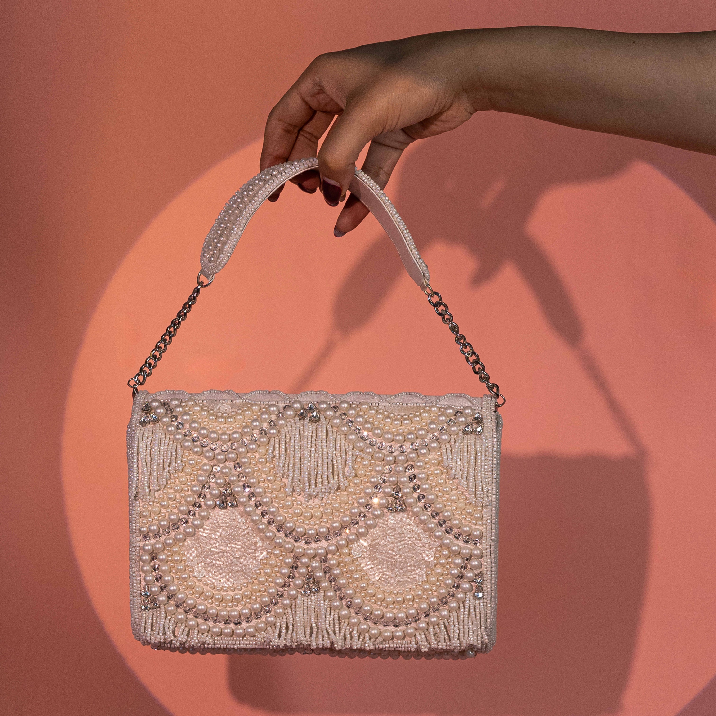Pearl Grace Clutch
