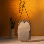 Heer Tassel Ivory Potli