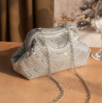 Royal Crystal Potli Silver