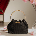 Velvet Verve Crystal Bucket Black