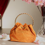 Velvet Verve Crystal Bucket Orange