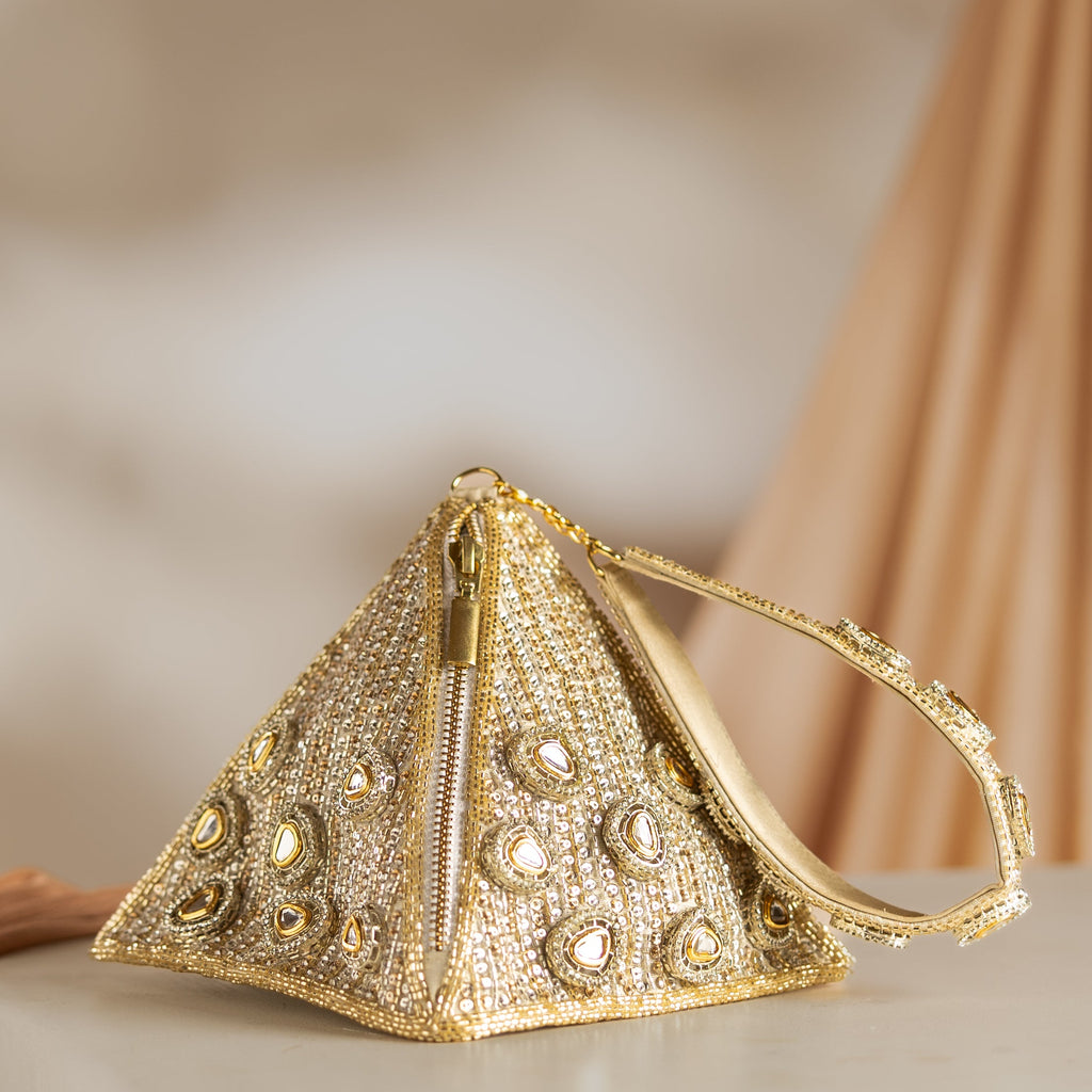 Swarna Prism Embellished Potli