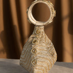Opulence Embellished Potli Gold