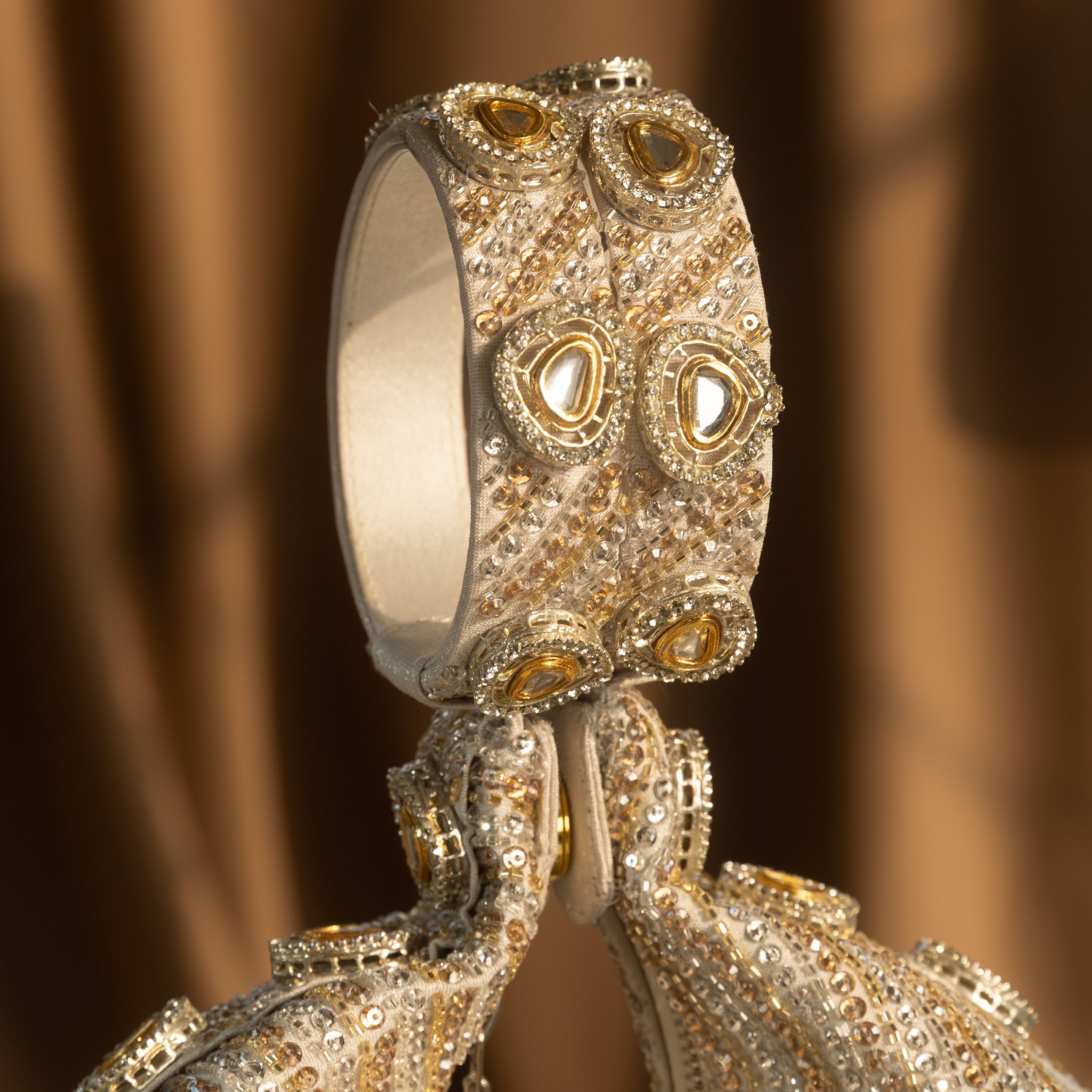 Opulence Embellished Potli Gold