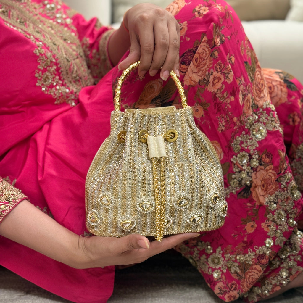 Noor Polki Bucket Bag