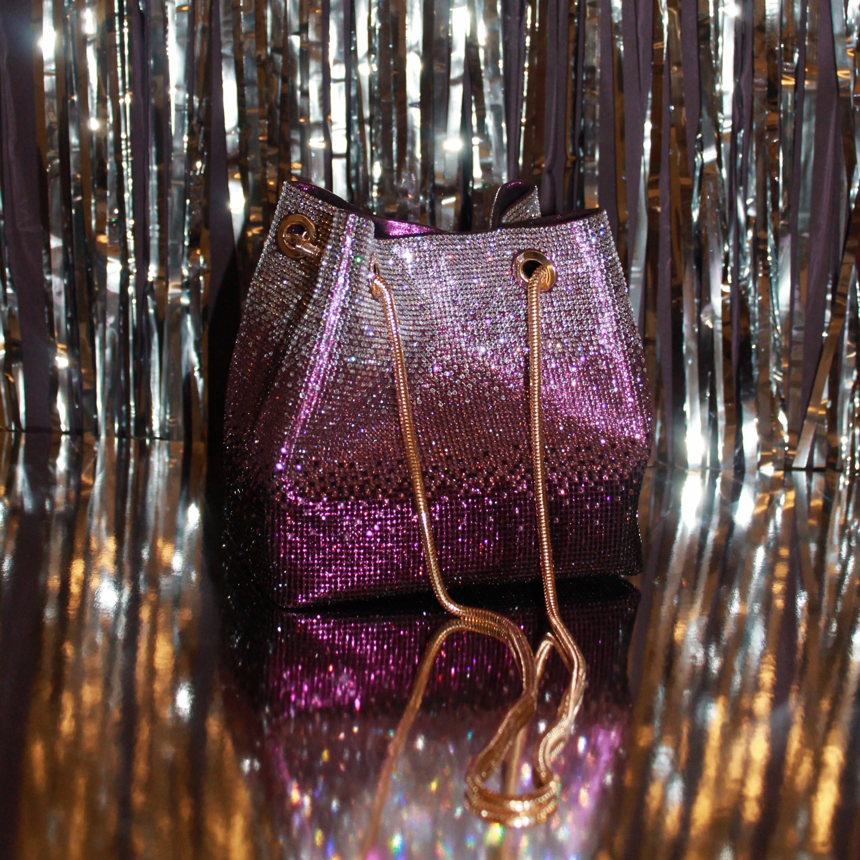 Glory Crystal Potli Purple