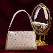 Vintage Floral Clutch With Tassel