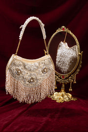 Vintage Floral Fiery With Detachable  Handle