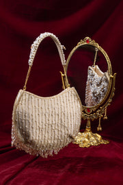 Vintage Floral Fiery With Detachable  Handle