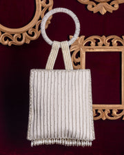 Sophia Mirror Tassel Potli