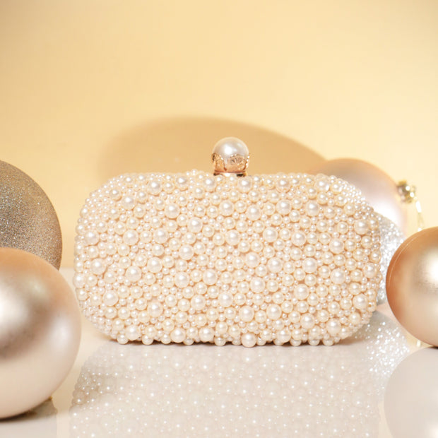 Pearl Of Dream Clutch Ivory