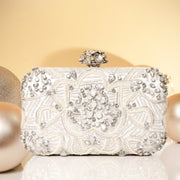 Mystic Crystal Clutch Silver