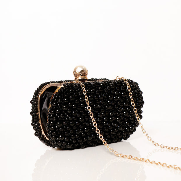 Pearl Of Dream Clutch Black