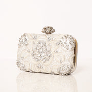 Mystic Crystal Clutch Silver