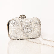 Mystic Crystal Clutch Silver