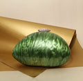 Green shell Acrylic clutch with Sling