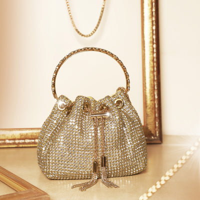 Golden Éclat Bucket Bag