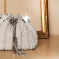 Pearl Grace Potli In White