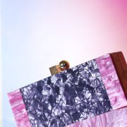 Purple Shaded Acrylic Purse