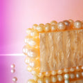 Pearl Box Acrylic Party Clutch Bag with Sling