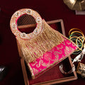 Brocade Halo Collection With Tassels