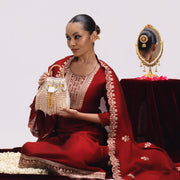 Vintage Pearl Tassel Bucket Bag