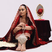 Kundan Wristlet Potli