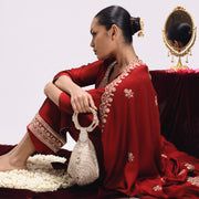 Kundan Brocade Gold Potli